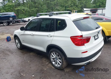 2013 BMW X3 xDrive28I from USA, damaged, VIN 5UXWX9C54D0A15142